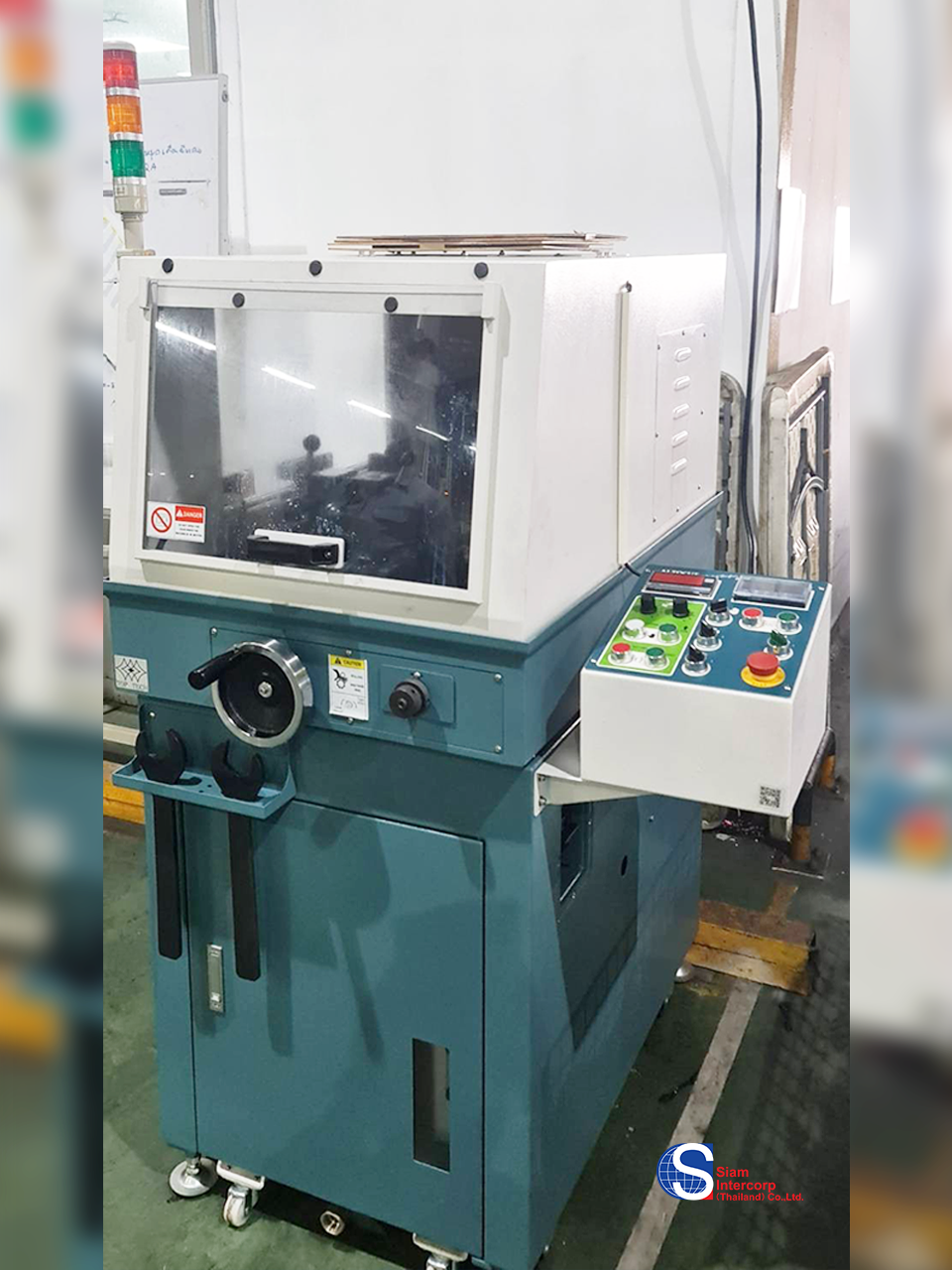 ติดตั้งเครื่องตัดชิ้นงานแบบ Abrasive Cutter (Automatic Abrasive Cutting